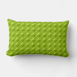 Lime Green Lumbar Pillow at Zazzle