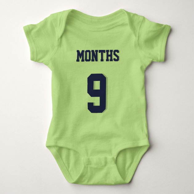 neon green baby onesie