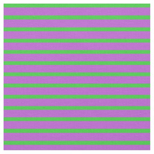 Lime Green & Orchid Lined/Striped Pattern Fabric