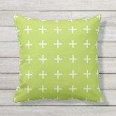 Lime green best sale outdoor pillows