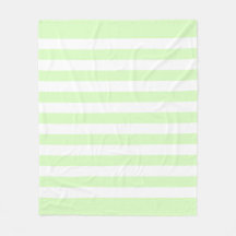 Lime Green Pastel & White Lines Pattern