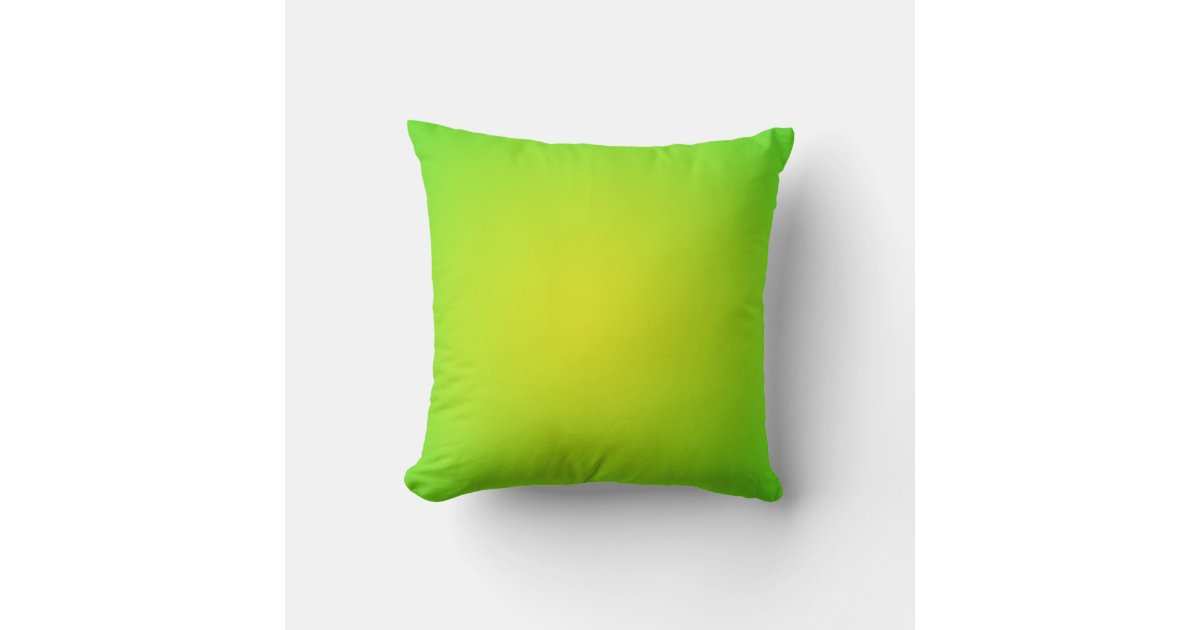 Lime Green Pillow Zazzle