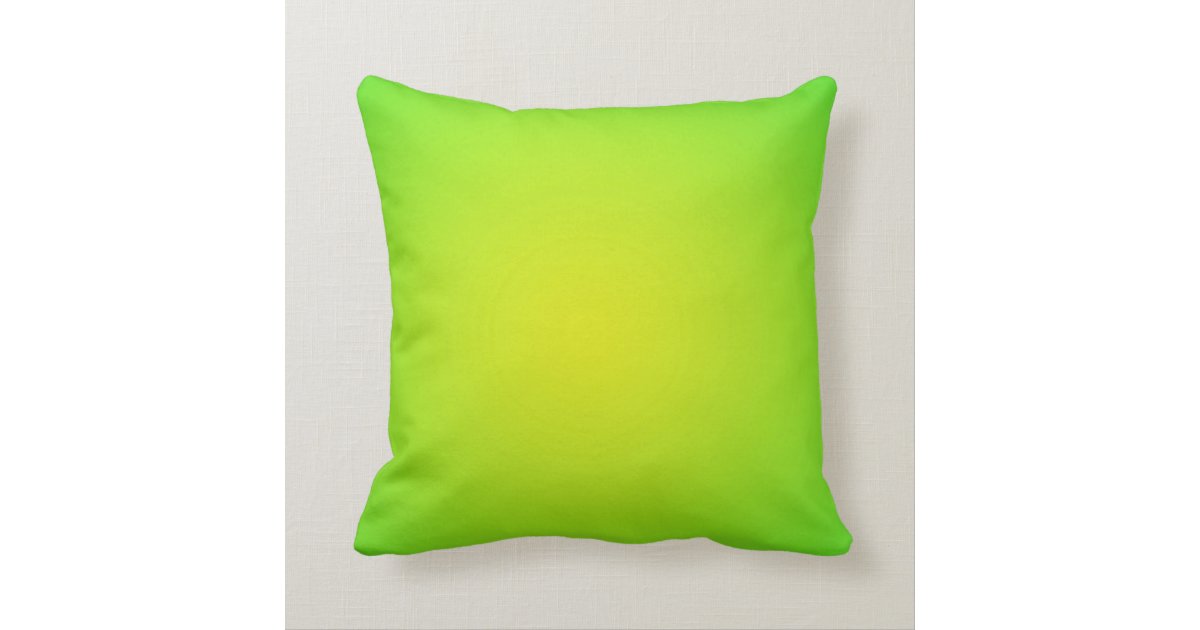 Lime Green Pillow Zazzle