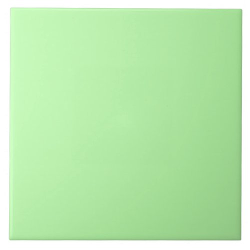 Lime Green Plain Ceramic Tile