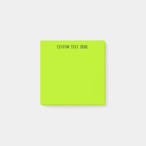 Lime Green Post_it Notes