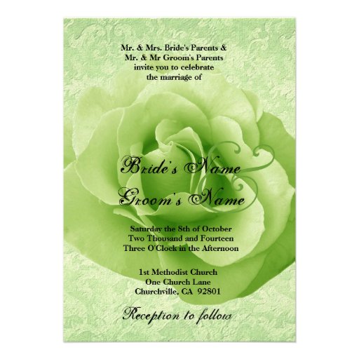 Lime Green Invitations 10