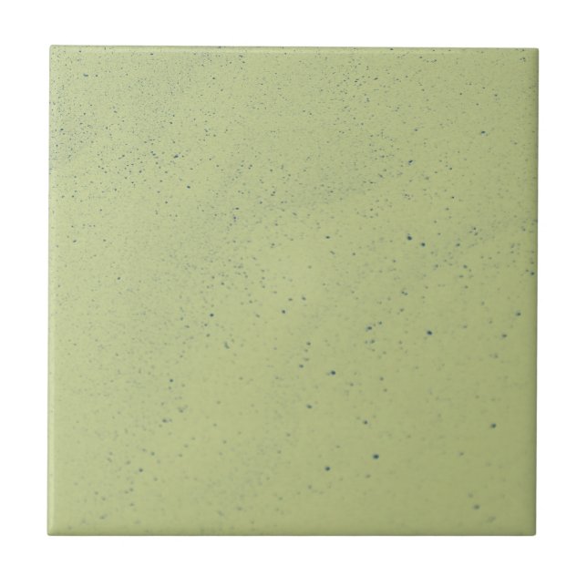 Lime Green Sand Ceramic Tile (Front)