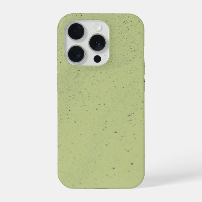 Lime Green Sand iPhone Case (Back)