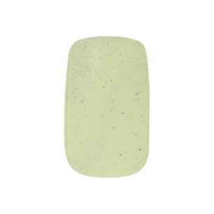 Lime Green Sand Minx Nail Art