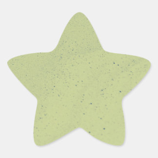 Lime Green Sand Star Sticker