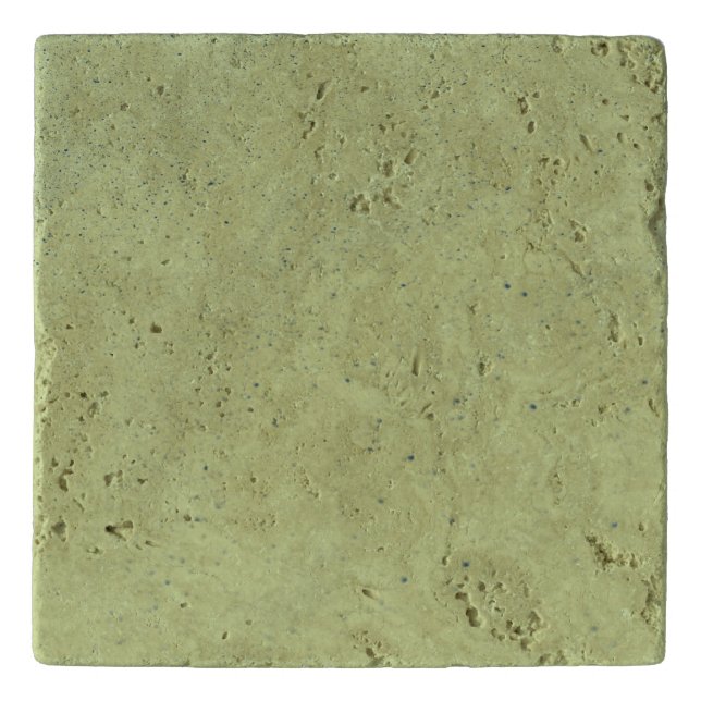 Lime Green Sand Trivet (Front)