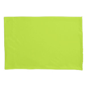 Lime Green Single Standard Size Pillow Case