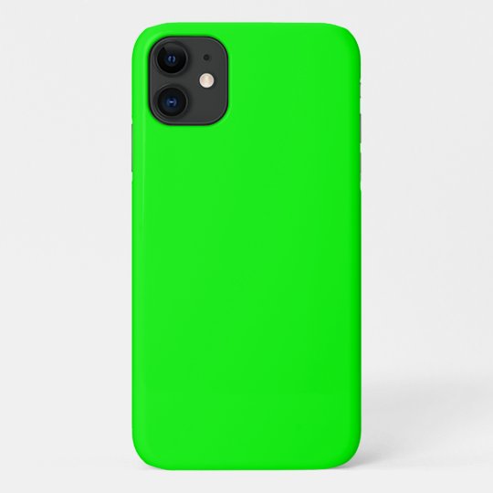 Lime Green Solid Color Case Mate Iphone Case Zazzle Com
