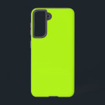 Lime Green Solid Color Samsung Galaxy S21 Case<br><div class="desc">Lime Green Solid Color Samsung Galaxy S21 Case</div>