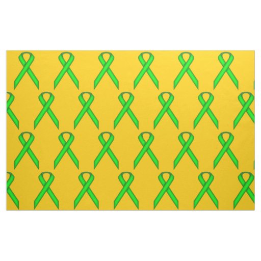 Lime Green Standard Ribbon Fabric