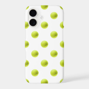 Lime Green Tennis Balls Background Ball iPhone 17 Case