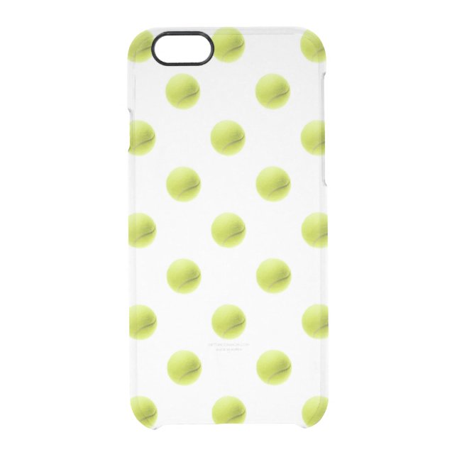 Lime Green Tennis Balls Background Ball Uncommon iPhone Case (Back)