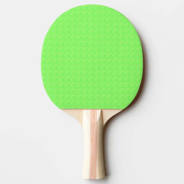 Lime Green Texture Ping Pong Paddle (Back)