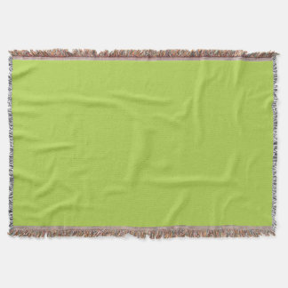 Lime Green Throw Blanket