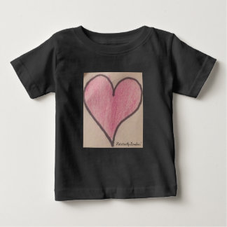 Lime green toddler ruffled heart shirt