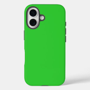 Lime Green Tough iPhone 16 Case