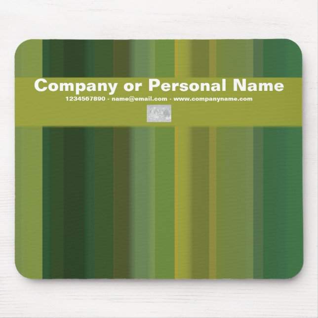 Lime Green Yellow delight - customizable Mouse Pad (Front)