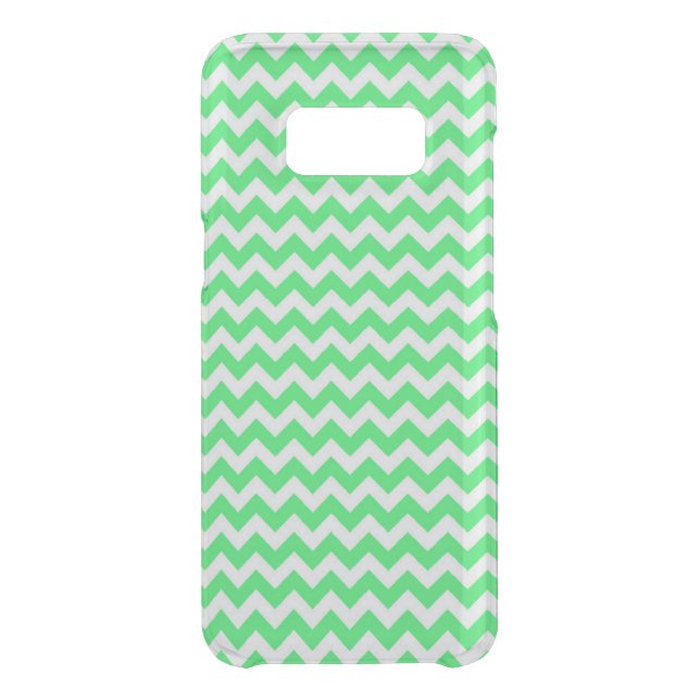 Lime Green Zig Zag Chevron Uncommon Samsung Galaxy Case (Back)