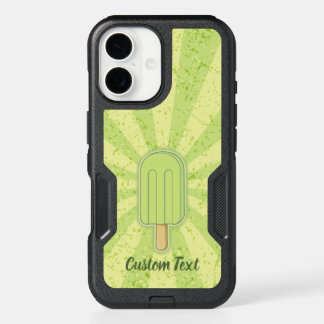 Lime Ice Cream Stick iPhone 16 Case