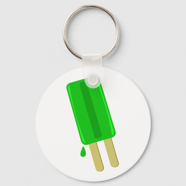 LIME ICE POP keychain (Front)