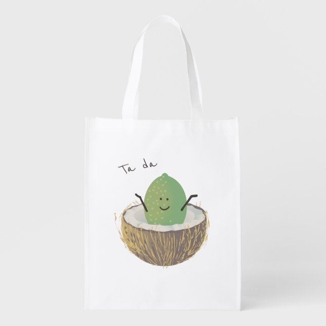 Lime in the Coconut Grocery Bag (Front)