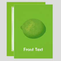 Lime Invitation