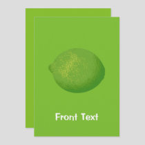 Lime Invitation