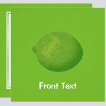 Lime Invitation