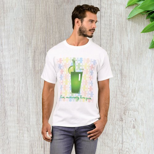 Lime Juice Mens T_Shirt