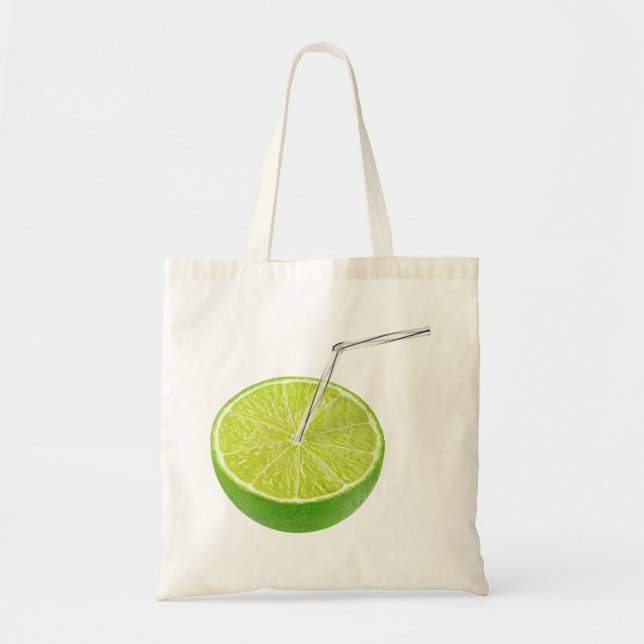 Lime juice tote bag (Front)