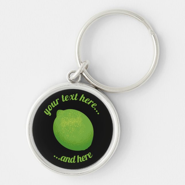 Lime Keychain (Front)