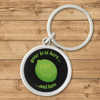 Lime Keychain
