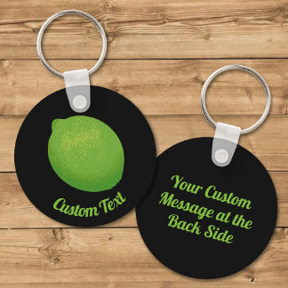 Lime Keychain