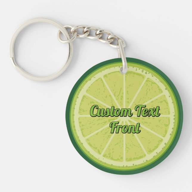 Lime Keychain (Front)