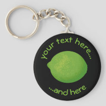 Lime Keychain