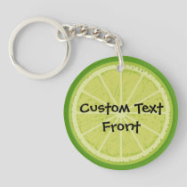 Lime Keychain