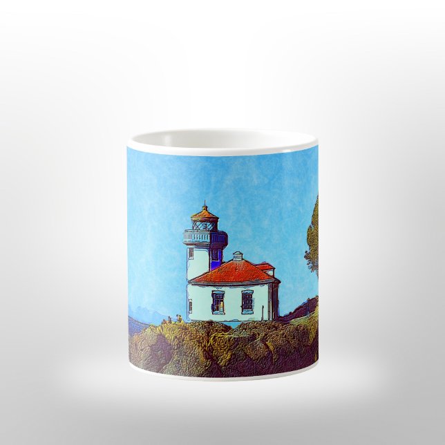Lime Kiln Lighthouse Friday Harbor Coffee Mug (Creator Uploaded)