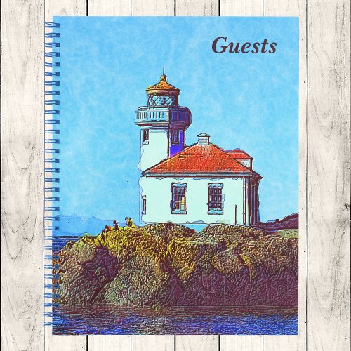 Lime Kiln Lighthouse Friday Harbor Guest Notebook