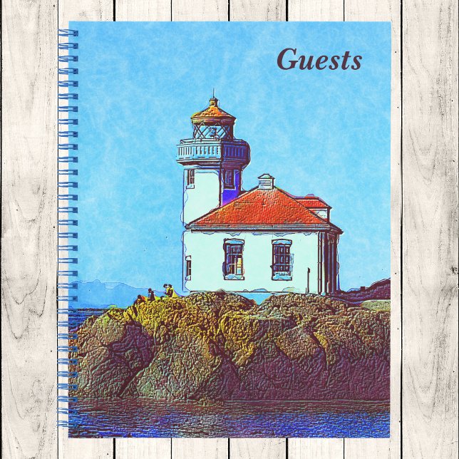 Lime Kiln Lighthouse Friday Harbor Guest Notebook (Creator Uploaded)