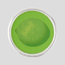 Lime Lapel Pin