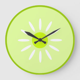 Lime Large Clock