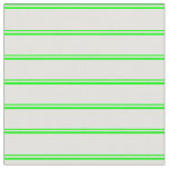Lime &amp; Light Yellow Stripes Fabric