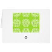 Lime Mandala (Back Horizontal)