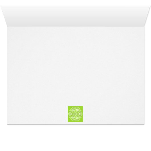 Lime Mandala (Inside Horizontal (Bottom))