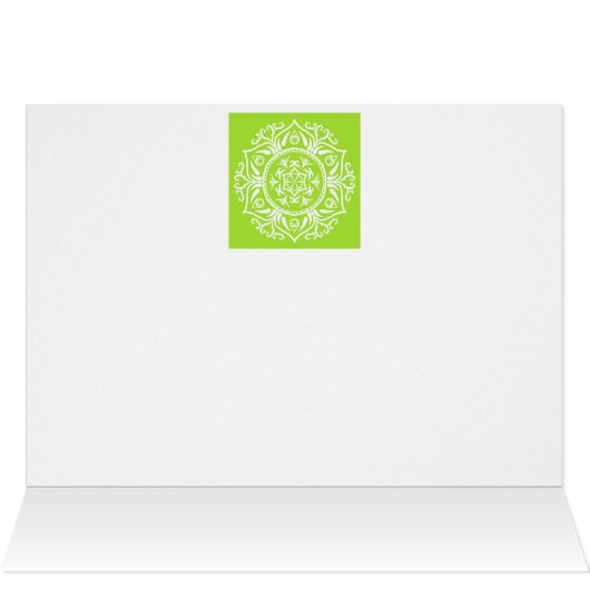 Lime Mandala (Inside Horizontal (Top))